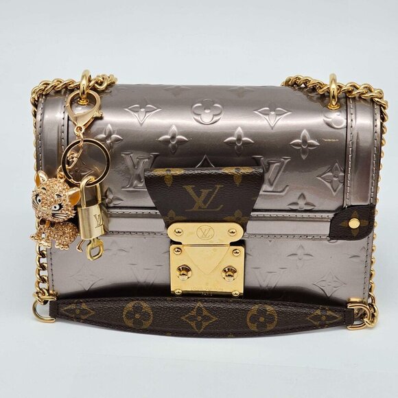 Authentic Louis Vuitton Lock & Key with unbranded Bagcharm, Keycharm, Keychain - Picture 3 of 7